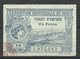 France 1900 EXPOSITION UNIVERSELLE Paris Ticket D` Entree Eintritttskarte - 1900 – París (Francia)