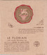 MENU GRAND FORMAT  LE FLORIAN (PARIS) 1935  GASTRONOMIE - Menus
