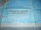 Delcampe - OLD  MAP _  ATLANTIC OCEAN .....______ BOX : Q _ NR 29 - Cartas Náuticas