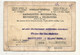 Carte De Membre, Syndicat  Des Garagistes-Motoristes, Motocistes Et Vélocistes,Paris, 1954 - Lidmaatschapskaarten