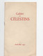 Superbe THEATRE CAHIERS DES CELESTINS Programme LYON 1955 Publicité TBE 12p Dont Calque Spectacle - Programme