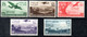 1432. ITALY. 1936 HORATIUS,HORACE # C84- C88 MNH, C87,C88 INVERTED WATERMARK.FREE SHIPPING BY REGISTERED MAIL. - Marcophilie (Avions)