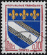 Delcampe - France 1962 Y&T 1353 Et 1353b. Inscriptions En Brun Et Rouge, Jaune Clair Et Foncé, Jaune Déplacé, Bleu Et Bleu-noir - Gebraucht