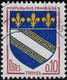 Delcampe - France 1962 Y&T 1353 Et 1353b. Inscriptions En Brun Et Rouge, Jaune Clair Et Foncé, Jaune Déplacé, Bleu Et Bleu-noir - Gebruikt