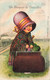 Carte Système - Un Bonjour De Bruxelles - Colorisé - Train - Oblitéré Bruxelles - Carte Postale Ancienne - Cartoline Con Meccanismi