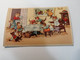 Carte Sonore - Pouet - Famille Chat à Table - Edit. Coloprint - Colorisé - Humour  - Carte Postale Ancienne - Dreh- Und Zugkarten