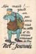 Carte à Système - Bande Dessinée - Colorisé - J.P.God - Not' Journée - Carte Postale Ancienne - Cartoline Con Meccanismi