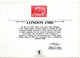 London 1980 Stamp  Exhibition Catalogue - With Palmares + Card Offered By The US Postal Service - Exposiciones Filatélicas