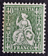 Suisse 1862 N°39 Infime Charnière *TB Cote 1400€ Signé CALVES - 1843-1852 Kantonalmarken Und Bundesmarken