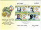 EGs30517 Egypt 2009 FDC Nobel Prize Laureates - African Winners (4 Covers) - Lettres & Documents