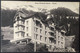 FLUMS Alpen-Kurhaus Alpina Gel. 1913 Stempel Kurhaus - Flums