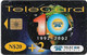 Namibia - Telecom Namibia - 10th Anniversary - People Phoning, Chip Solaic, Black CN., 2003, 20+2$, Used - Namibia