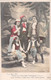SPECTACLE - Théâtre - Comédiens Réunis - Colorisée - Costumes Folkloriques - Carte Postale Ancienne - Théâtre