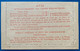 France Entier Carte Lettre Pneumatique CHAPLAIN O4 De 1934 1FR50 Rouge Sur Gris-jaunatre Plan De MARSEILLE Parfaite RRR - Pneumatic Post