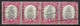 SOUTH AFRICA....KING GEORGE V...(1910-36..)...OFFICIAL..SG021...1d X WATERMARK INVERTED X STRIP OF 4...(CAT..£18..).VFU. - Dienstmarken