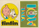 Autocollant 14 X 19 Cm Tintin Et Milou - Zelfklevers