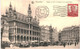CPA  Carte Postale Belgique Grand Place MAison Du Roi 1912 VM63683 - Places, Squares