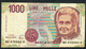 ITALY P114c 1000 LIRE 1990 #NE/C     VF - 1.000 Lire