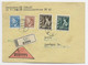 BOHMEN MORAVA GERMANY REICH HITLER 2K+2.40+120+60C LETTRE COVER BRIEF BRNO 1944 TO SARREBOURG MOSELLE - Briefe U. Dokumente