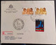 SAN MARINO 1975 RACCOMANDATA FDC  ITALIA+UNESCO - Usados