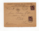 !!!  LETTRE RECOMMANDEE DE CONSTANTINOPLE DE 1896 POUR DOLE - Storia Postale
