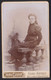 PHOTO CDV Montée * FILLE RICHE - MODE FEMININE STYLE VICTORIEN - LADY DRESS VICTORIAN STYLE - Photo Becker Molenbeek- - Old (before 1900)