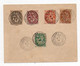 !!!  TYPES BLANC SUR LETTRE PHILATELIQUE CACHETS CORR D'ARMEES ALEXANDRIE DE 1916 - Storia Postale