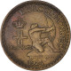 Monnaie, Monaco, Louis II, Franc, 1924, Poissy, TB+, Bronze-Aluminium - 1922-1949 Louis II.