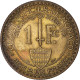 Monnaie, Monaco, Louis II, Franc, 1924, Poissy, TB+, Bronze-Aluminium - 1922-1949 Louis II