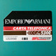 Scheda Telefonica Emporio Armani - Moda