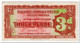 GREAT BRITAIN,BRITISH ARMED FORCES,3 PENCE,1948,P.M16a,VF+ - British Armed Forces & Special Vouchers