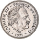 Monnaie, Monaco, Rainier III, 5 Francs, 1971, SPL+, Cupro-nickel, Gadoury:MC - 1960-2001 Nouveaux Francs