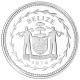 Monnaie, Belize, 50 Cents, 1974, Franklin Mint, FDC, Argent, KM:42a - Belize