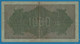 DEUTSCHES REICH 1000 MARK 15.09.1922 # Ua 129113 MK P# 76h - 1000 Mark