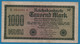 DEUTSCHES REICH 1000 MARK 15.09.1922 # X 004066 NF P# 76c - 1.000 Mark