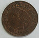 1 Centime Cérès 1877 A Paris. En Bronze , Gadoury 88 , Superbe - 1 Centime