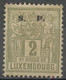 Luxembourg - Luxemburg Service 1881-82 Y&T N°S37 - Michel N°D37 * - 2c Chiffre - Servizio