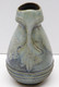 * PETIT VASE GRES ART DECO à COULURES BLEUES SANS MARQUE APPARENTE COLLECTION  E - Vasi