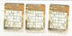 Trading Card , La Vache Qui Rit ,ARTHUR ET LES MINIMOYS, Verso: Mini-sudoku,2006,  2 Scans ,  LOT DE 3 CARTES - Andere & Zonder Classificatie