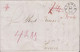 1843. DEUTSCHLAND. Fine Cover Cancelled BREMEN 23 10 And Reverse At Arrival LENGERICH 14. OCT. Several Int... - JF436627 - Brême