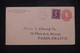 ETATS UNIS - Entier Postal Commercial + Complément De Louisville Pour La France En 1901  - L 140540 - 1901-20