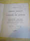 Plaquette Ancienne/Théâtre De L'EMPIRE /Grand Ballet Du Marquis De Cuevas/Tallchieff/Skibine/Hightower/1951      PROG342 - Programma's