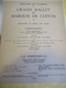 Plaquette Ancienne/Théâtre De L'EMPIRE /Grand Ballet Du Marquis De Cuevas/Tallchieff/Skibine/Hightower/1951      PROG342 - Programma's