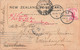 POSTCARD. NEW ZEALAND. 1905. GERALDINE FROM THE BUSH. TO EDINBURG. VIA BRINDISI. - Covers & Documents
