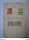 Belgique 1935  Fiscale Zegels 167 0.20, 171 0.50, 177 2, 179 3 Fr  Timbre Fiscal Op Factuur Sur Facture Meubles - Documents