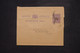 AUSTRALIE - Entier Postal Type Victoria ( Bande Journal )pour Londres - L 140582 - Entiers Postaux