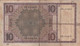 BILLETE DE HOLANDA DE 10 GULDEN DEL 30 DE APRIL 1931  (BANKNOTE)  MUY RARO - 10 Gulden