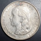 Netherlands 1 Gulden Wilhelmina Long Hair 1897 Silver VF+ - 1 Gulden
