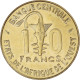 Monnaie, Communauté économique Des États De L'Afrique De L'Ouest, 10 Francs - Côte-d'Ivoire