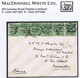 Ireland 1922 (Nov) Thom Wide Setting ½d, Mixed Usage With Thom Narrow ½d (5) On Cover To SS Mantua At Marseilles - Covers & Documents